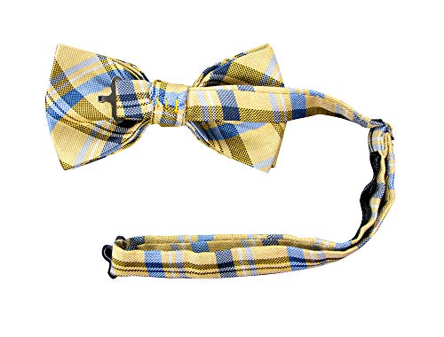 Spring Notion Boy's Tartan Plaid Woven Bow Tie3