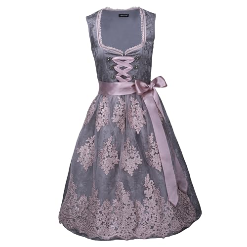 Allegenda Dirndl Für Damen | Midi...