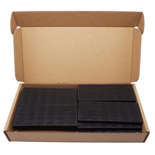 SKIR'CO (20 pcs) Plastic Flat Shims 6 mm, Glazing Packers 40 x 100 mm, Frame Spacers, Door and Window Frame Packers - Image 4