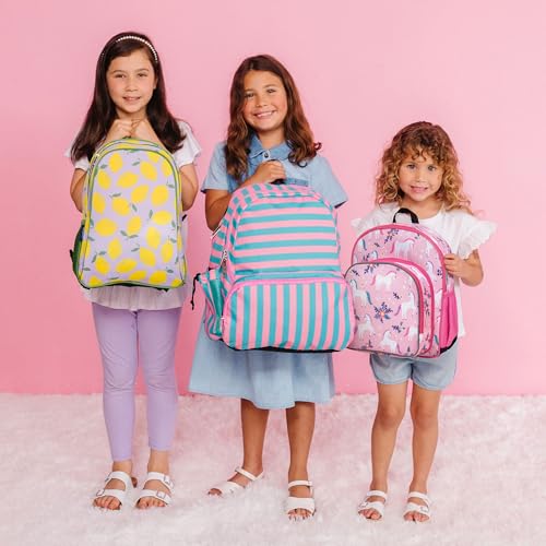 Image of Wildkin 12-inch Kids Backpack - Padded, Adjustable, Ideal for Daycare & Travel - Magical Unicorns