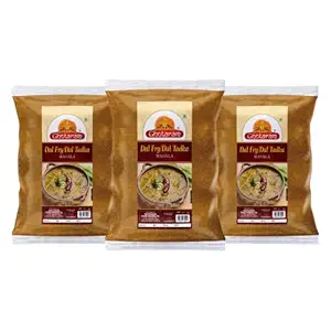 Authentic Punjabi Dal Tadka/Dal Fry Masala Powder, Easy to Use Dal Fry/Dal Tadka Masala Mix, Cooking Essentials for Fine Taste & Quality, Multipurpose Dal Fry Masala for Unique Flavor-80Gx3Pk