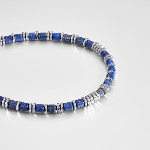 Pulsera de cuentas ajustable para hombre con piedra natural miniatura 6