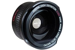 HD 16k Fisheye Lens for Camcorders