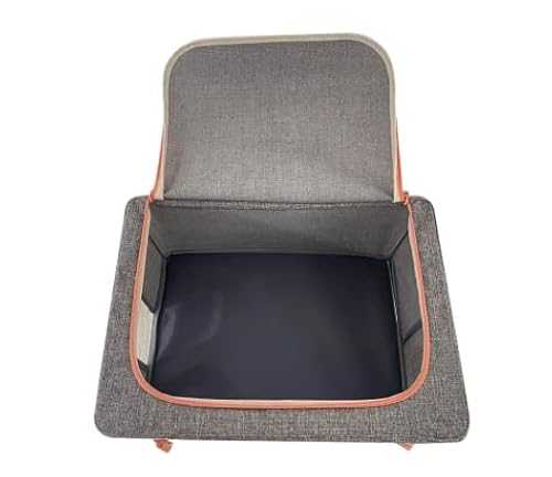 Haustier-Zerstäubungsnest, Katze, Hund, Sauerstoffzelt, ICU Käfig-Inhalationsgerät, zusammenklappbar, Hustenatmung, medizinische Box (mittel) Cover