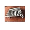 Plantenroller vierkant tot 200 kg metalen bloemenroller onderzetter indoor outdoor aluminium (3,5/5 aluminium…