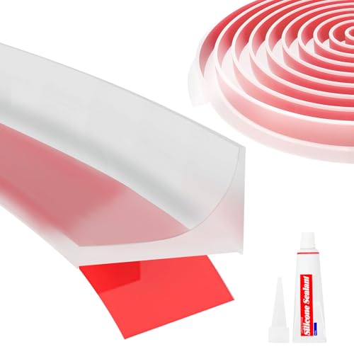 DLYYPLUS 39" Shower Threshold Water Dam with Sealant