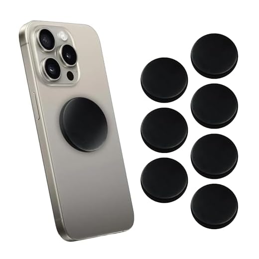 Shungite Sticker Set for Electronics - Round Dot Protection Plate