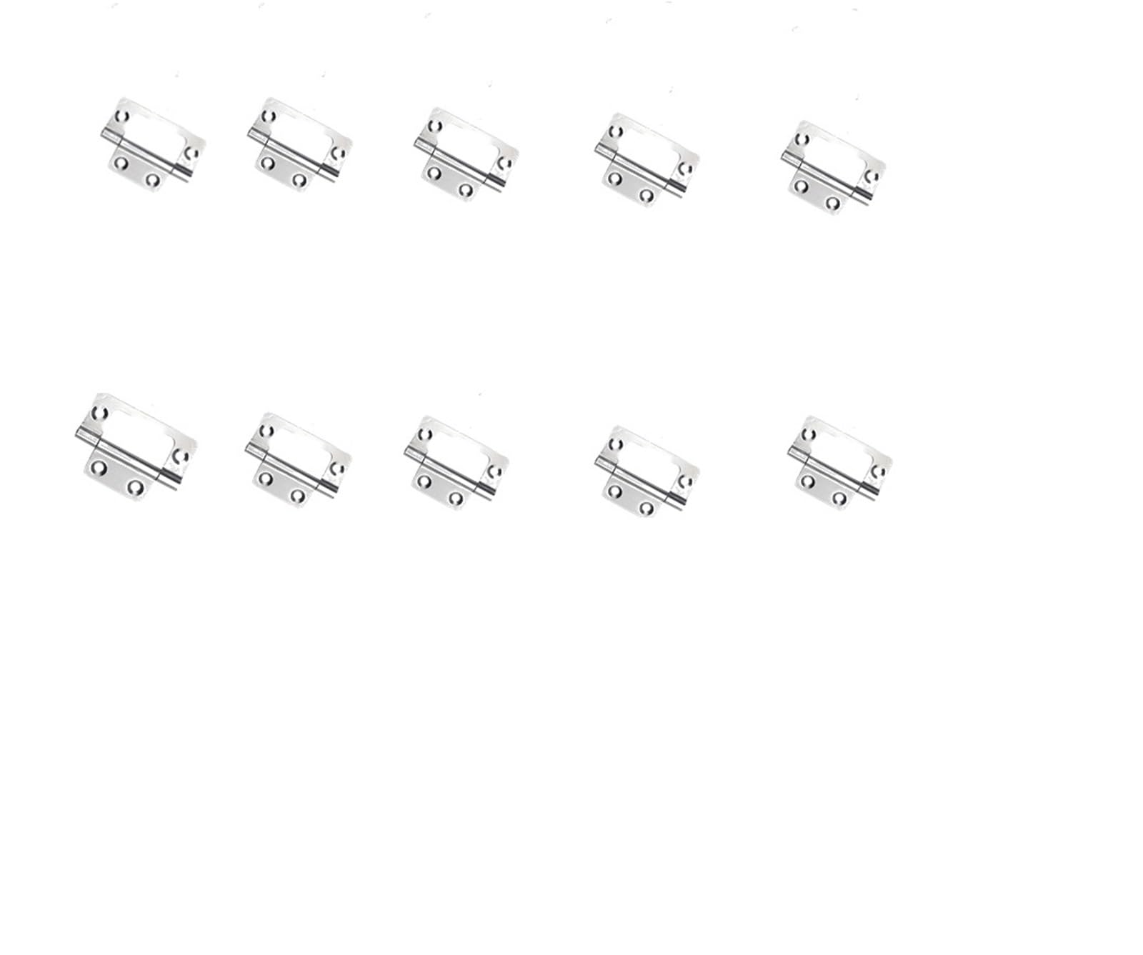 10pcs Hinge Iron Hinge Cabinet Doors Wooden Boxes Small Hinges Furniture Hardware