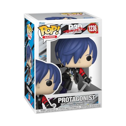 Funko POP! Games: Persona - 30th Anniversary - Male Protagonist - Figura in vinile da collezione - Idea regalo - Prodotto ufficiale - Giocattoli per bambini e adulti