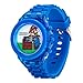 Accutime Super Mario Kids LCD Digital Watch with Flashing Lights in Dial Featuring Mario Design and Molded Silicone Strap – Easy-Read Time Display – Durable Build – Fits Wrists 5.5