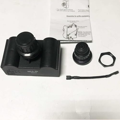 Image of BBQ Future Electronic Ignition Button with 5 Spark Generator Push Button Switch for Charbroil Grill, Grill Replacement Igniter Module for Char-Broil Surefire Ignition Systems and Most Grill