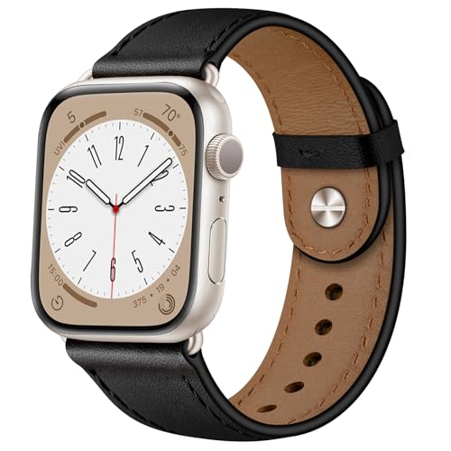 OUHENG U[oh Apple Watchoh 42mm/41mm/40mm/38mmɑΉ {vpXgbv iWatch SE3 SE2 SE Series 11 10 9 8 7 6 5 4 3 2 1p (ubN/X^[Cg)