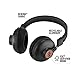 House of Marley Positive Vibration 2: Over-Ear Headphones with Microphone, Wireless Bluetooth Connectivity, and 10 Hours of Playtime (Black)