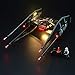 LIGHTAILING Conjunto de Luces (Star Wars Kylo Ren's Tie Fighter) Modelo de Construcción de Bloques - Kit de luz LED Compatible con Lego 75179 (NO Incluido en el Modelo)