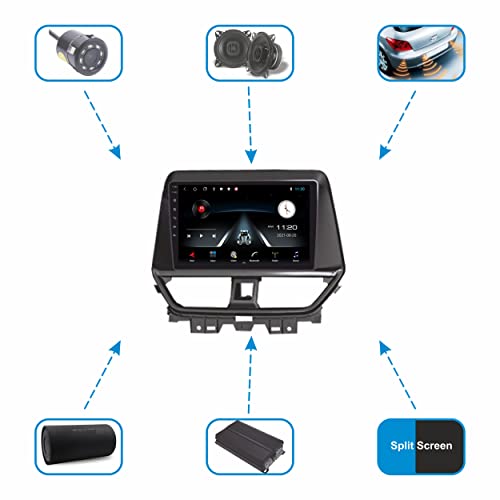 Image of 9 Inch Android 10 Car Stereo for Toyota Glanza 2022 | 2GB /32GB | Full HD Touch | WiFi, GPS, Bluetooth, SWC | Gorilla Glass | Coupler Fit | Frame & HD Reverse Camera | 1 Year Warranty