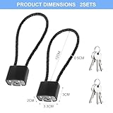 Zoom IMG-2 kqdravine 2 lucchetti con chiav Zoom IMG-2 kqdravine 2 lucchetti con chiav