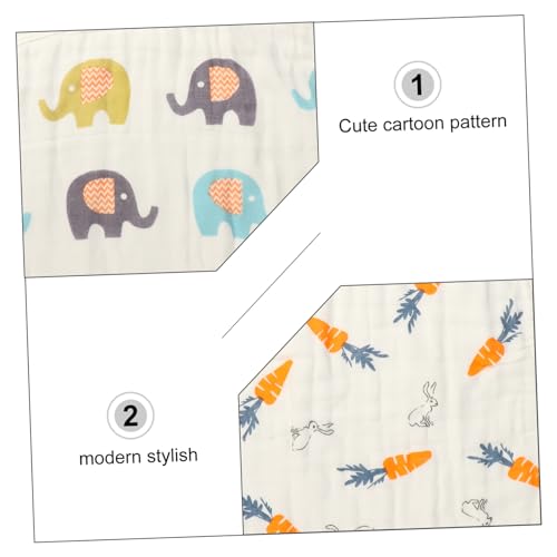 Débarbouillette absorbante salive minkissy : douceur et haute absorption - 5