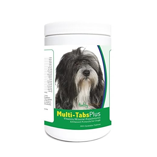 Healthy Breeds Lhasa Apso Multi-Tabs Plus Chewable Tablets 365 Count