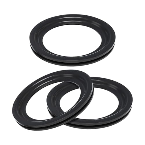 Image of zipelo 3PCS RV Toilet Seal, OEM# 385311658 Vehicle Flush Ball Seal Replacement Kits, Camper Toilet Seal Parts Accessories Solve The Leakage Problem for RV 300 310 320 Pedal Flush Toilets