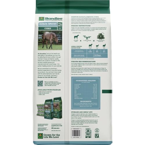 Standlee Hay Company Alfalfa/Tim Cubes 40 lb miniatura 7