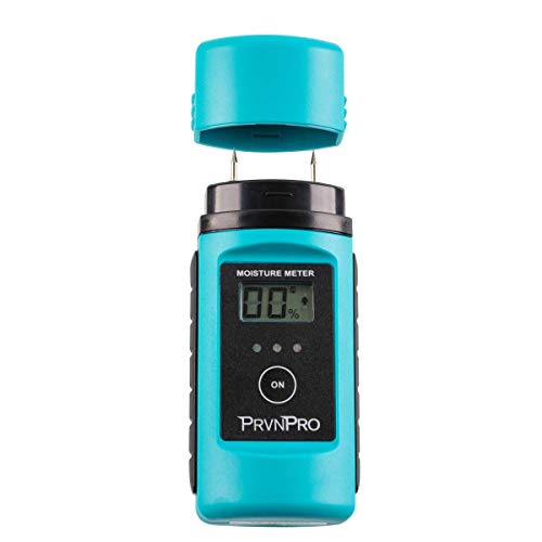PrvnPro Digital Pin-Type Moisture Meter Tool with Backlit Display