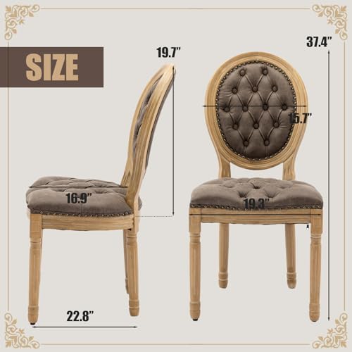 Soarflash French Dining Chairs Set Of 6 thumb #2