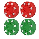 Toyvian 4stücke Rollhockeypuck Hockey-trainingspucks Hallenhockey Hockeyzubehör Feldhockeybälle Hockeyschlägergewicht Übungsbälle Beschwerte Hockeypucks Feldhockeyball Hallenfeldhockeyschl