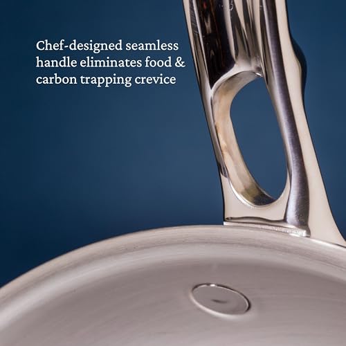 Image of Thomas Keller Insignia by Hestan - 12.5 inch Stainless Steel Frying Pan, Induction Cooktop Compatible