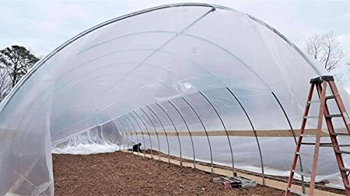 Bootstrap Farmer Greenhouse Plastic 4 Year 6 mil UV Resistant Clear Polyethylene Film 40' x 50'