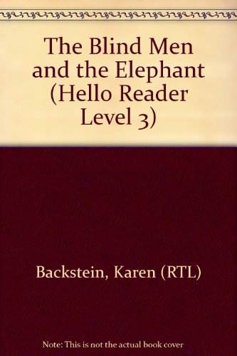 The Blind Men and the Elephant (Hello Reader Le... 1590544013 Book Cover