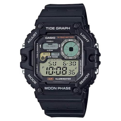 [Casio Computer Co, Ltd.] Casio Digital WS1700H-1A Black Watch