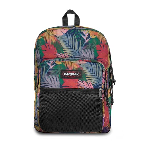 Image of EASTPAK Pinnacle - 38L Everyday Backpack with Dual Compartments, Organizer Front Pocket, Padded Back Panel & Shoulder Straps, Brize Retro Navy