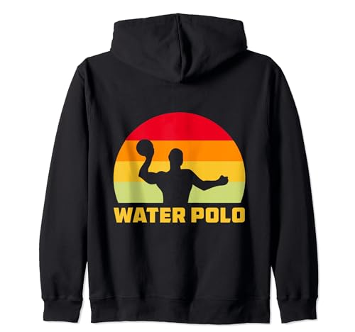 Diseño deportivo para jugador de waterpolo, nadador, atleta Sudadera con Capucha