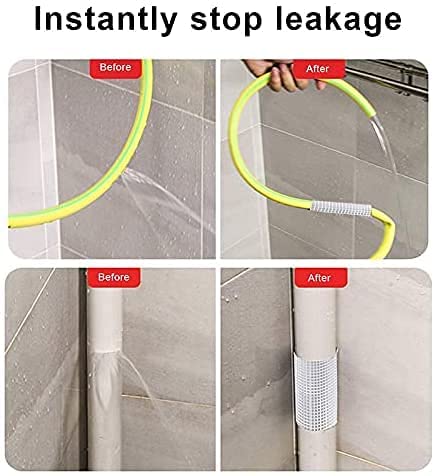 Image of Butyl Roof Leak Plugging Tape Moisture‚ Proof Aluminum Foil Waterproofing Membrane High‚ Adhesive 1.5mm Thick Self‚ Adhesive 100cm Wide Tape for Roof Sealing 10m Length Coil with Crack Resistance