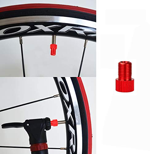 CTRICALVER Inserto valvola Bicicletta, Adattatore