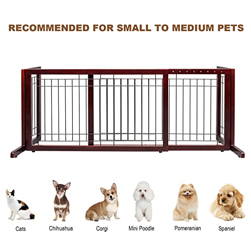Bonnlo-Free-Standing-Pet-Gates-for-Dogs-Indoor-Dog-Fence-Solid-Wooden-Dog-Gates-for-The-HouseDoorways-and-Stairs-Doggie-Gates-for-Indoors-Adjustable-from-40-to-71-Wide