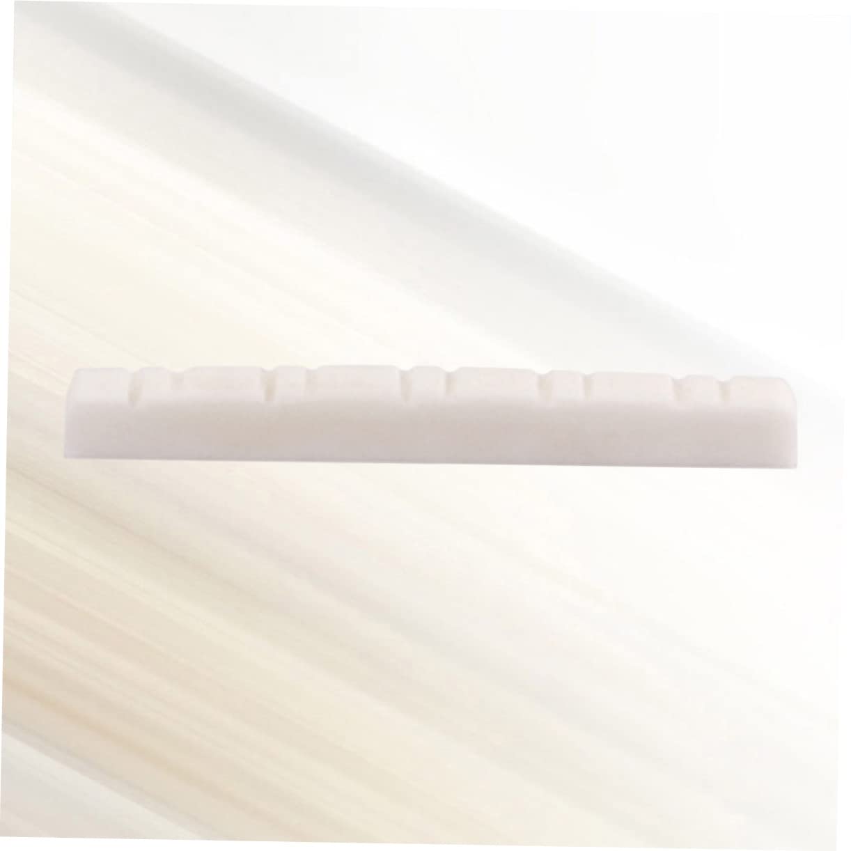 Levemolo Replacement Guitar Nut 10 String Electric Guitar Oxen Bone Nut Easy Install