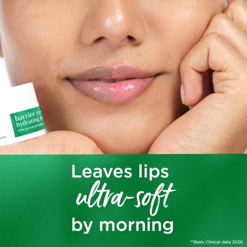 Image of Simple Barrier Repair+ Hydrating Lip Mask, with 10% Pro-Ceramides, Lip Balm, for Dry Sensitive Lips, Fragrance Free, 12g