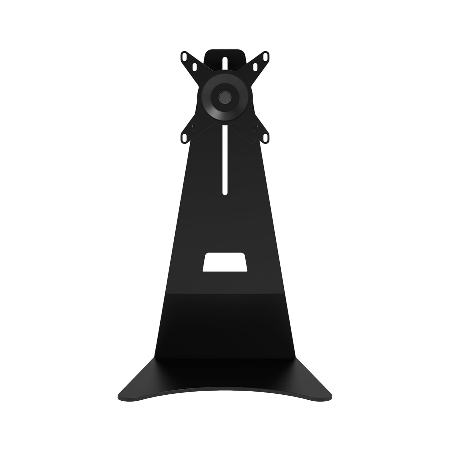 Dataflex Addit Piedistallo per Monitor 503 Nero, elevatore per schermo regolabile in altezza, supporto per monitor regolabile e ruotabile, per 1 schermo fino a 15 kg, compatibile con VESA MIS-D 75x75/100x100mm