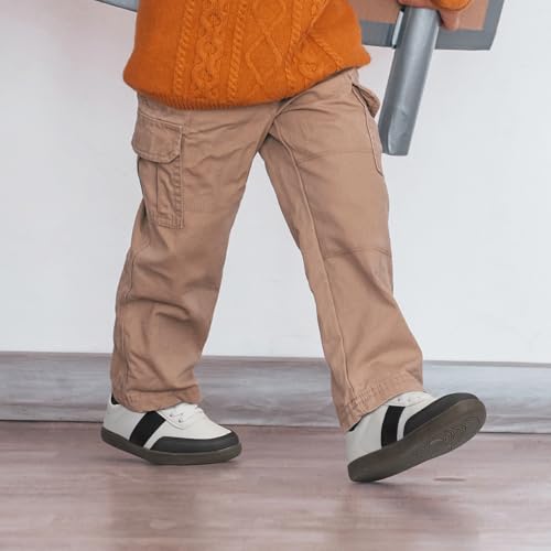 festooning Fashion Toddler Boys Girls Sneakers Cozy Lace Up Slip On Footwear Non-Slip Casual Sneaker Shoes for Little Kids2