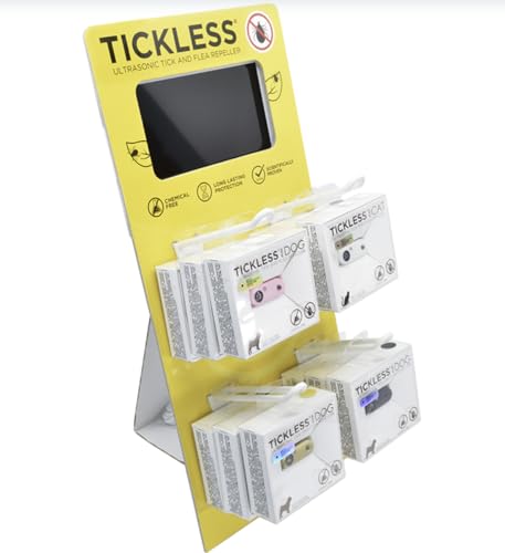 Protect One, Dispositivo antigarrapatas y pulgas para Gatos, fácil de Usar, Duradero y eficaz, protección Natural, Talla única, Color Variado, Modelo Tickless