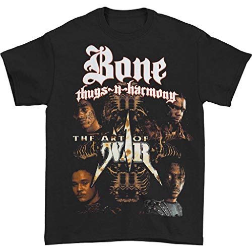 Amazon.com: Bone Thugs-N-Harmony Men's Art of War T-Shirt Black