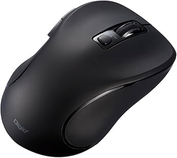 Amazon.co.jp：Digio2 無線 静音 5ボタン BlueLED ワイヤレスマウス