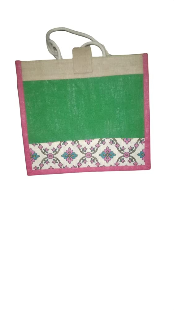 Hansika Bags Jute Top handle Bag