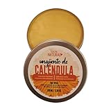Ideal Products Ungüento de Caléndula Luz de María 100% natural con Máxima Concentración de Extracto de Flores BIO Crema de caléndula para irritaciones y rojeces de la piel