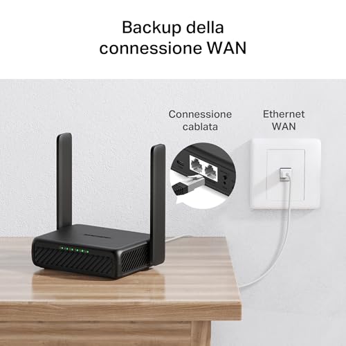 Foto Mercusys MB135-4G Router WiFi con Sim 7