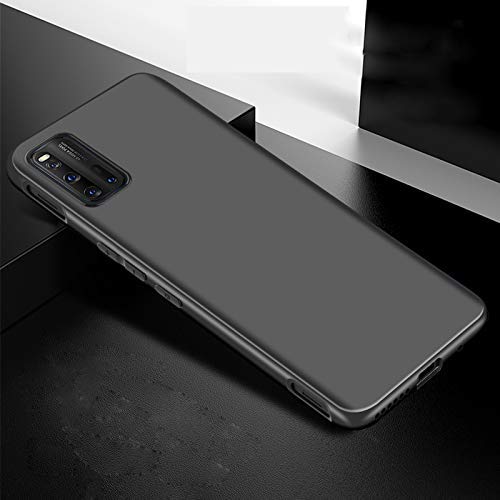 Image of FITSMART Shockproof Matte Tpu With Camera Protection Flexible Back Cover Case For Vivo V19,Black
