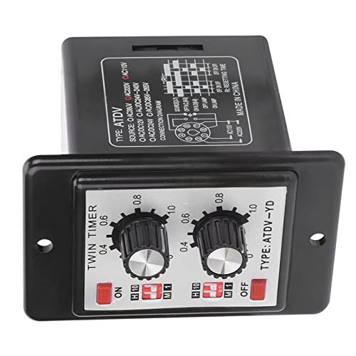 Relais de minuterie commande bouton haute précision Domary AC110V 220V - 2