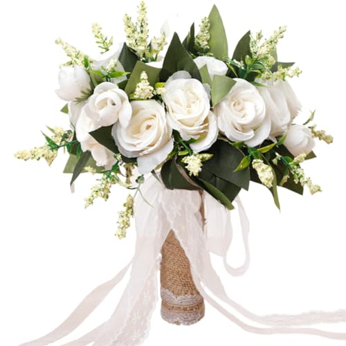 Buquê de casamento buquê de noiva elegante buquês de flores com f...