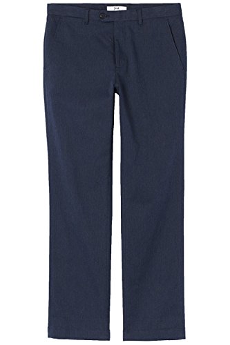 Find. Pantaloni Classici Regular Fit Uomo, Blu